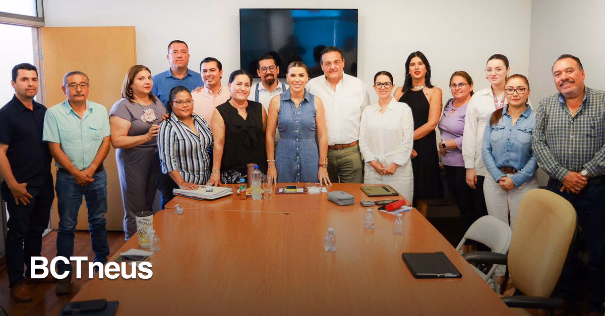 Articulo - Visita de trabajo de Marina del Pilar a Ensenada; se reúne con transportistas