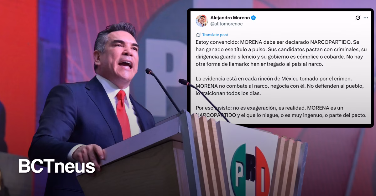 Articulo - “Morena entregó el país al narco”, acusa Alito Moreno