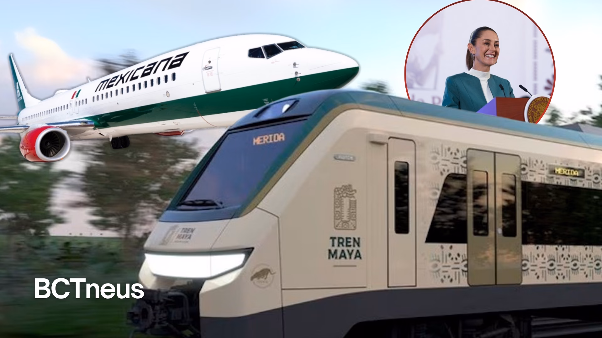 Articulo - Sheinbaum respalda pérdidas del Tren Maya, AIFA y Mexicana: “Son obras estratégicas”