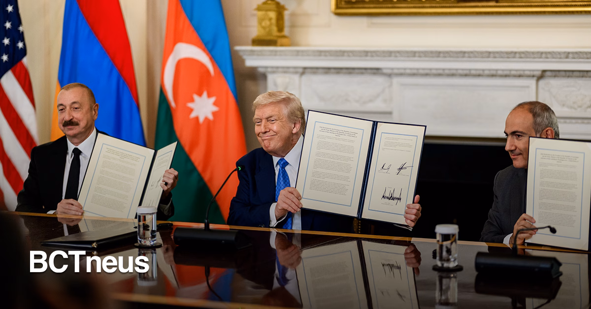 Articulo - Azerbaiyán y Armenia firman histórico acuerdo de paz en la Casa Blanca