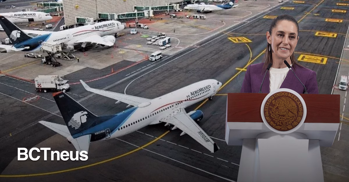 Articulo - Crece 3.1% número de pasajeros en aeropuertos de México, informa Sheinbaum
