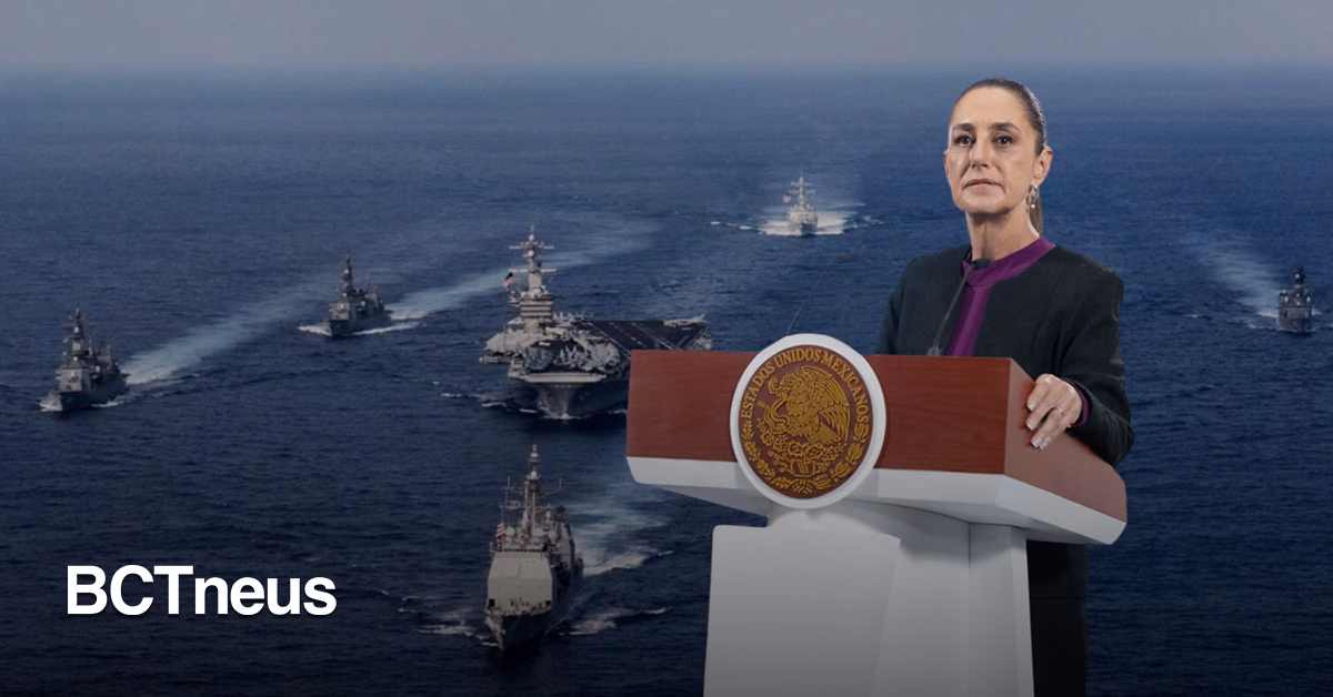 Articulo - “No al intervencionismo”: Sheinbaum fija postura tras despliegue militar de EU en el Caribe