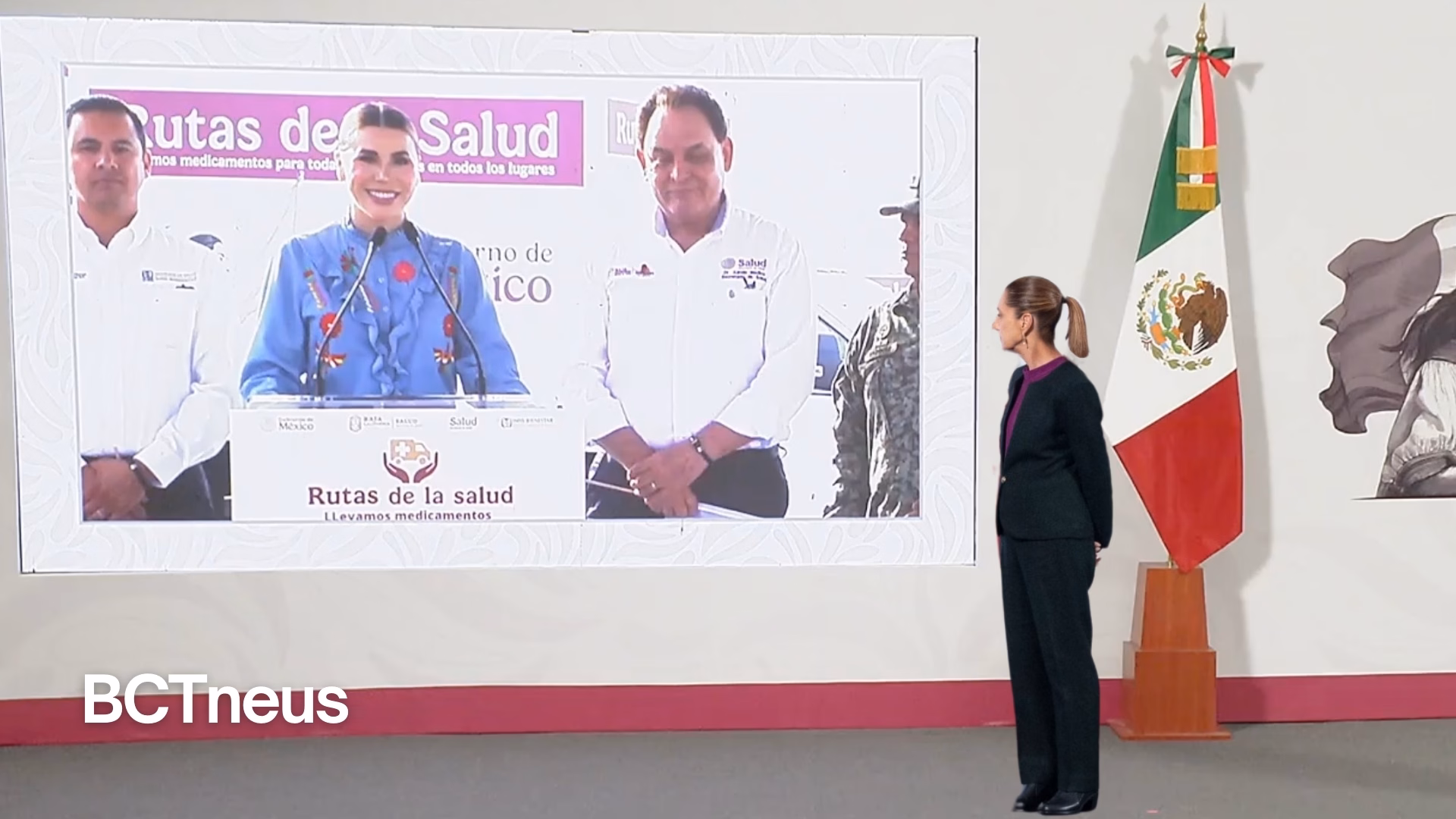 Articulo - Marina del Pilar respalda a Sheinbaum en el lanzamiento de “Rutas de la Salud”