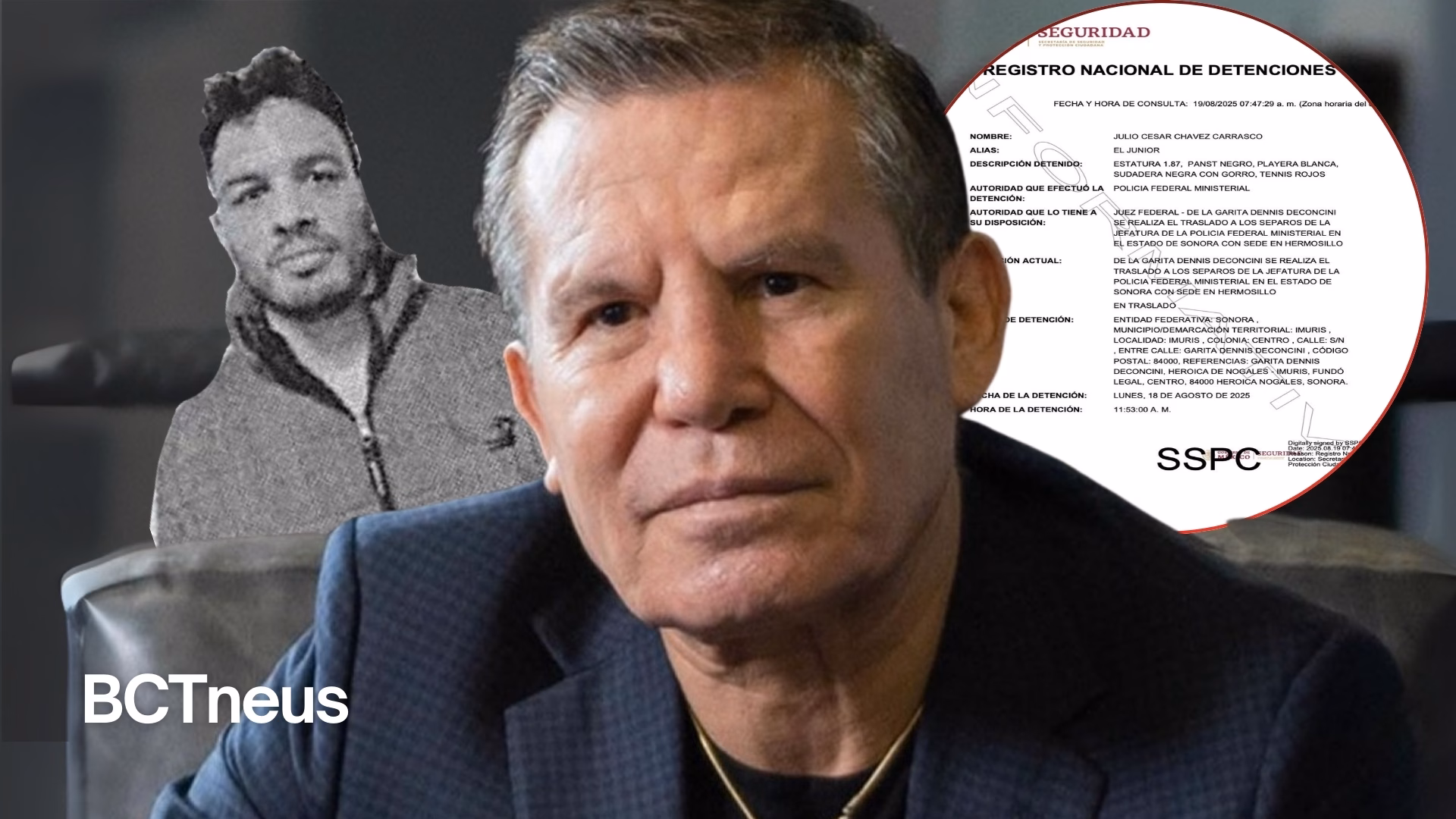 Articulo - "Hagan bien su trabajo": Julio César Chávez reitera la inocencia de su hijo