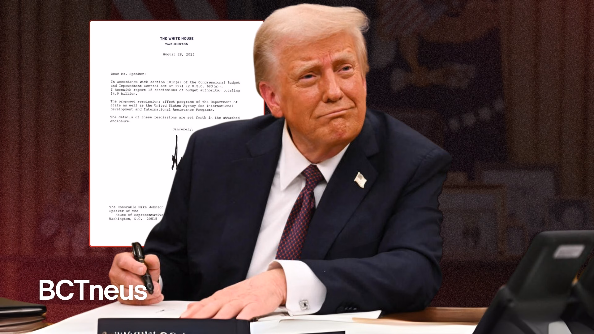 Articulo - Trump solicita al Congreso recortar 4,900 mdd en ayuda internacional; riesgo de “shutdown” aumenta