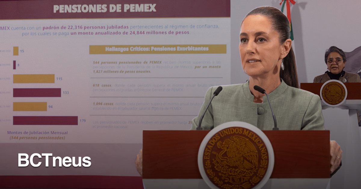 Articulo - “Pensiones millonarias son ofensivas para el pueblo de México”: Sheinbaum