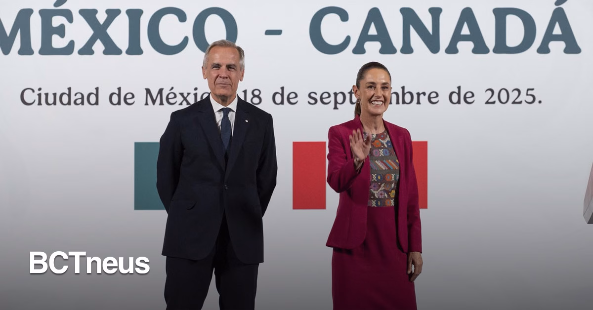 Articulo - Fortalecemos la amistad: Sheinbaum se reúne con Carney en Palacio Nacional