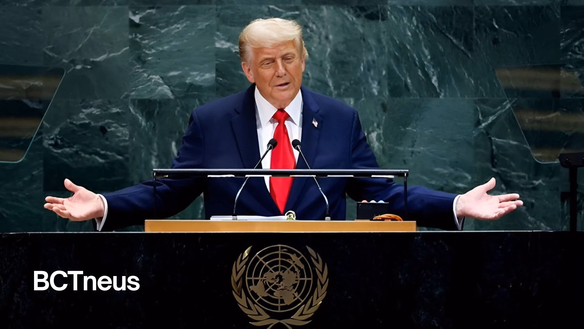 Articulo - En Asamblea de la ONU, Trump pide Premio Nobel de la Paz