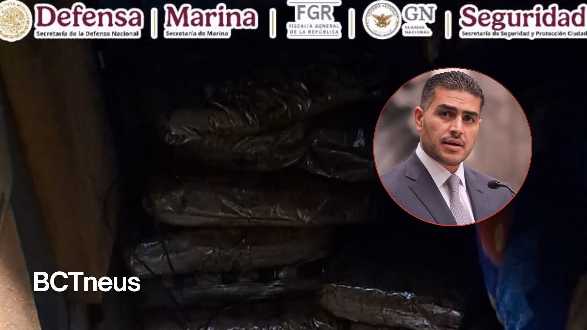 Articulo - Harfuch informa: detienen a dos personas con 48 kilos de heroína y fentanilo en Sonora