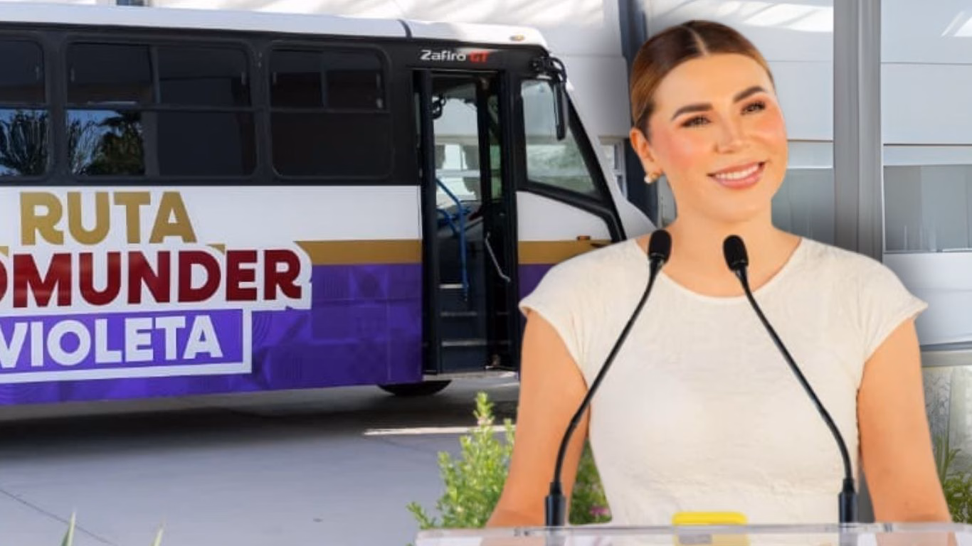 Articulo - Marina del Pilar impulsa transporte gratuito para mujeres con el Comunder Violeta