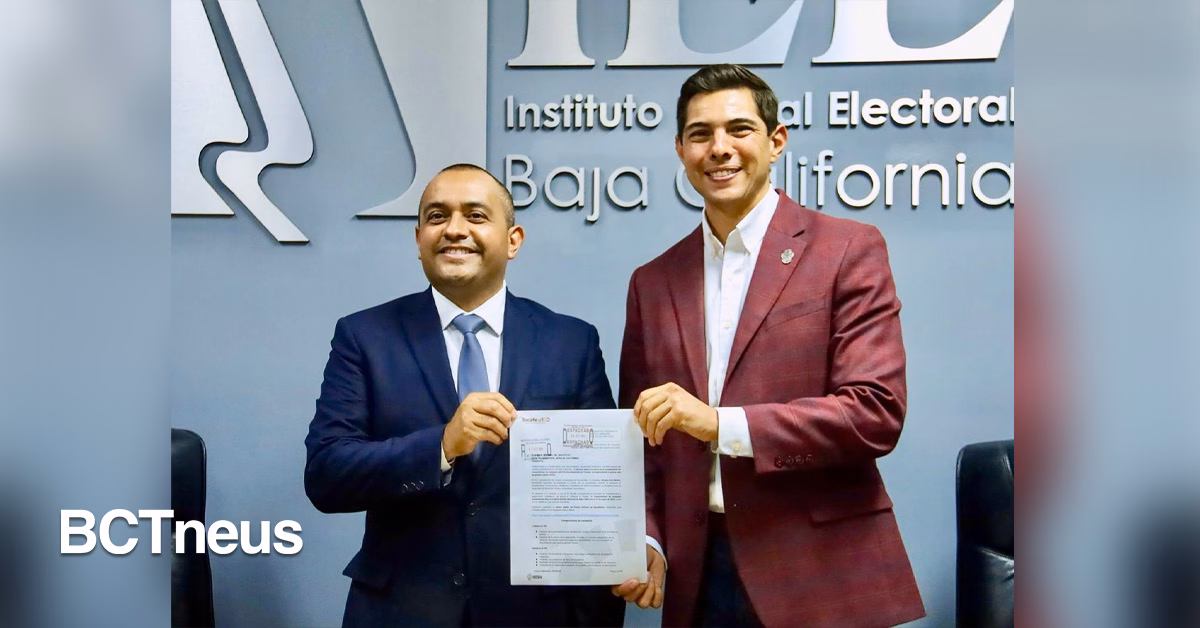 Articulo - Román Cota entrega reporte de compromisos cumplidos ante el IEEBC