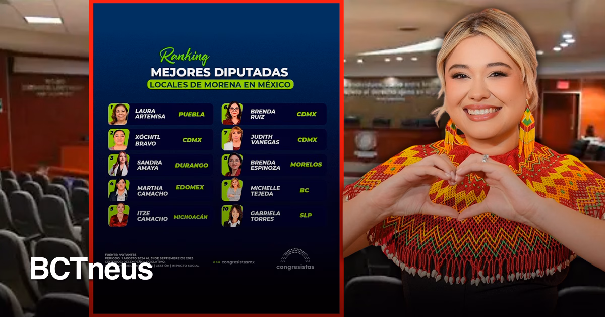Articulo - Reconocen a Michelle Tejeda como una de las 10 mejores legisladoras de Morena