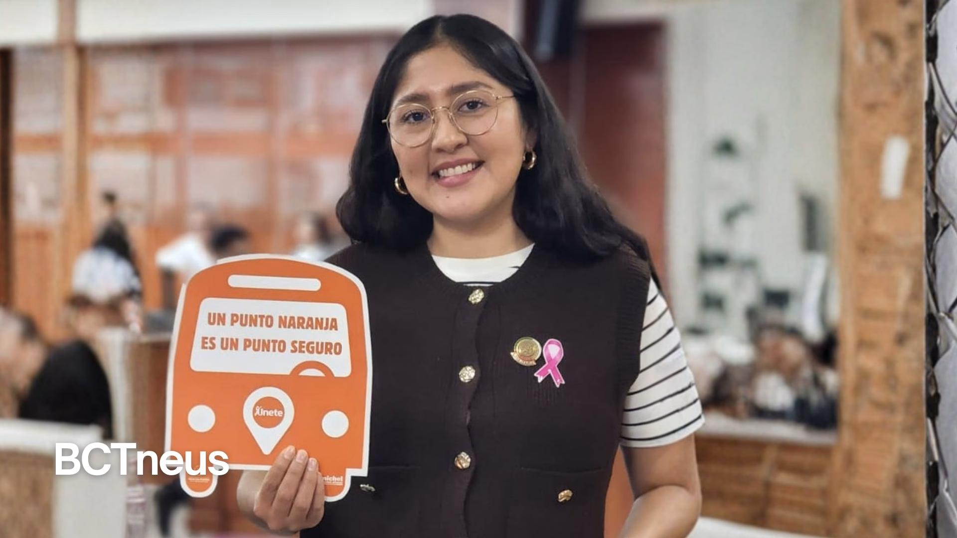 Articulo - Pide Michel Sánchez fortalecer y ampliar Puntos Naranja para proteger a las bajacalifornianas