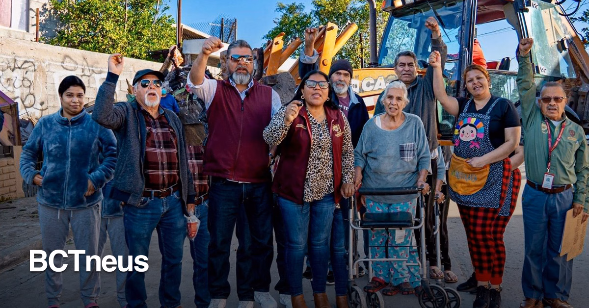 Articulo - Limpian calles, arreglan luminarias y mejoran vialidades en colonias de Tijuana