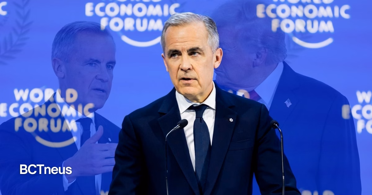 Articulo - "Hoy hablaré sobre la ruptura del orden mundial: Carney advierte fin del sistema basado en reglas