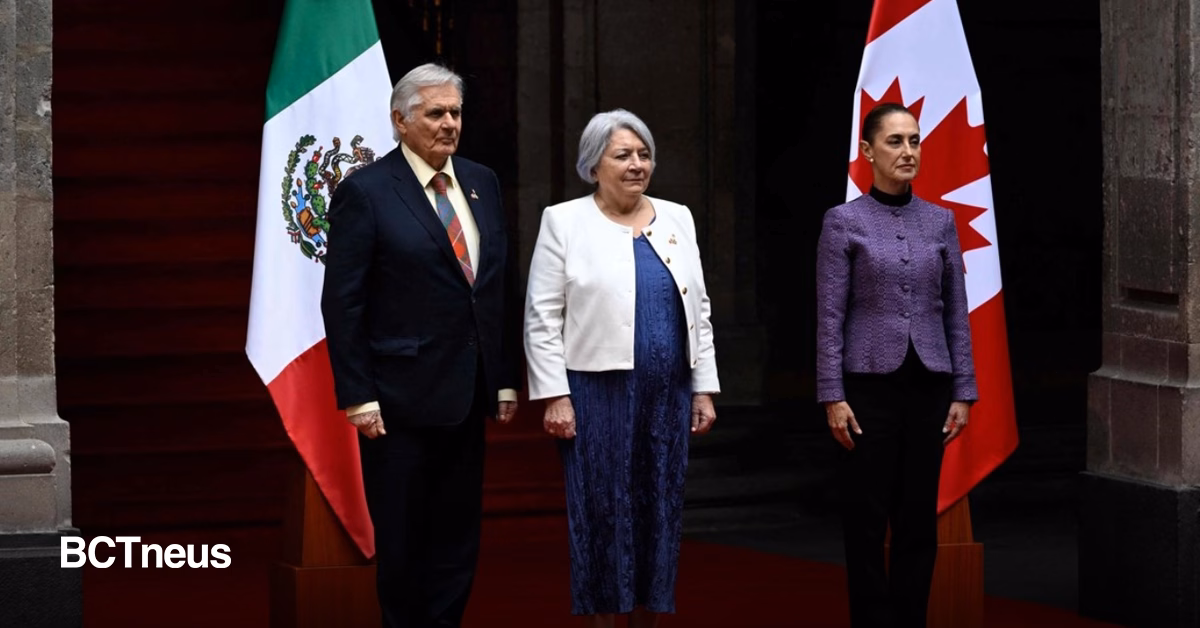 Articulo - Sheinbaum recibe a gobernadora general de Canadá en Palacio Nacional
