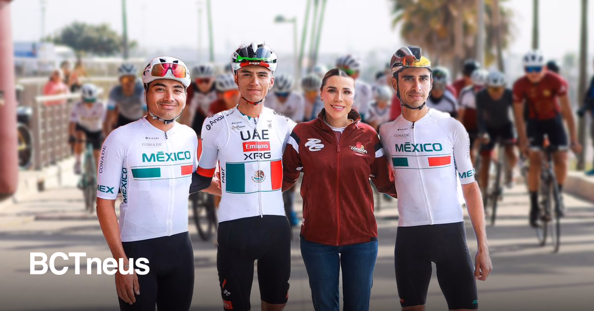 Articulo - Marina del Pilar e Isaac del Toro encabezan "Rodada de Inicio de Año" en apoyo a jóvenes ciclistas