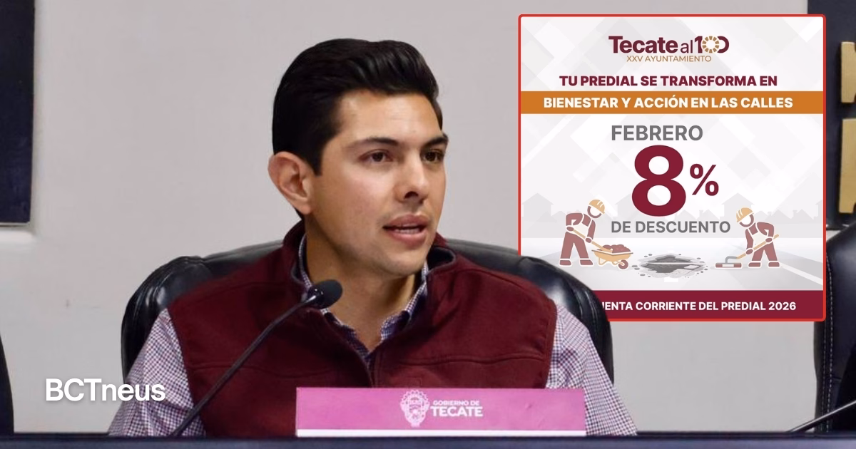 Articulo - Tecate incentiva el reciclaje con descuentos en el pago del predial: Román Cota