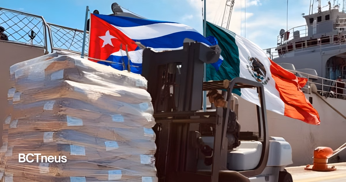 Articulo - México envía ayuda humanitaria a Cuba por vía marítima desde Veracruz