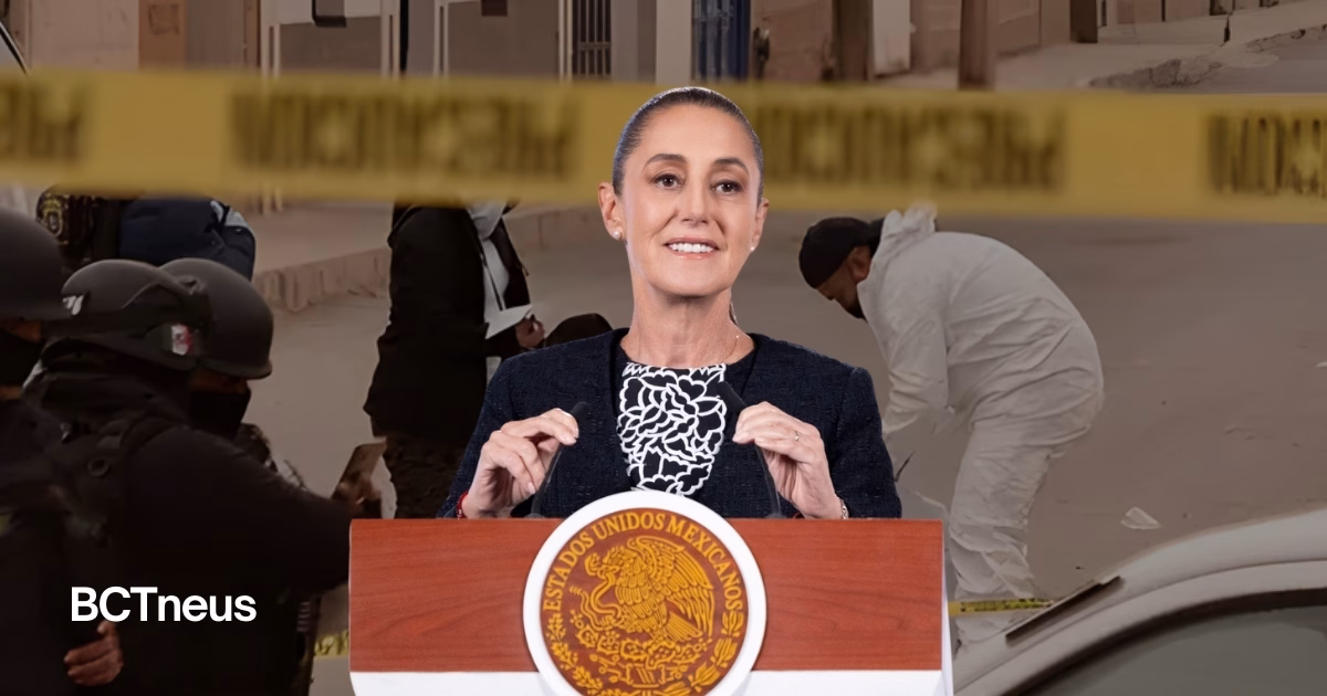 Articulo - Homicidios caen 42% en México entre 2024 y 2026: Claudia Sheinbaum