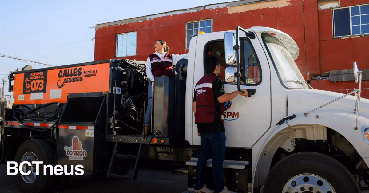 Articulo - Refuerzan mantenimiento vial en Mexicali para mejorar movilidad Urbana