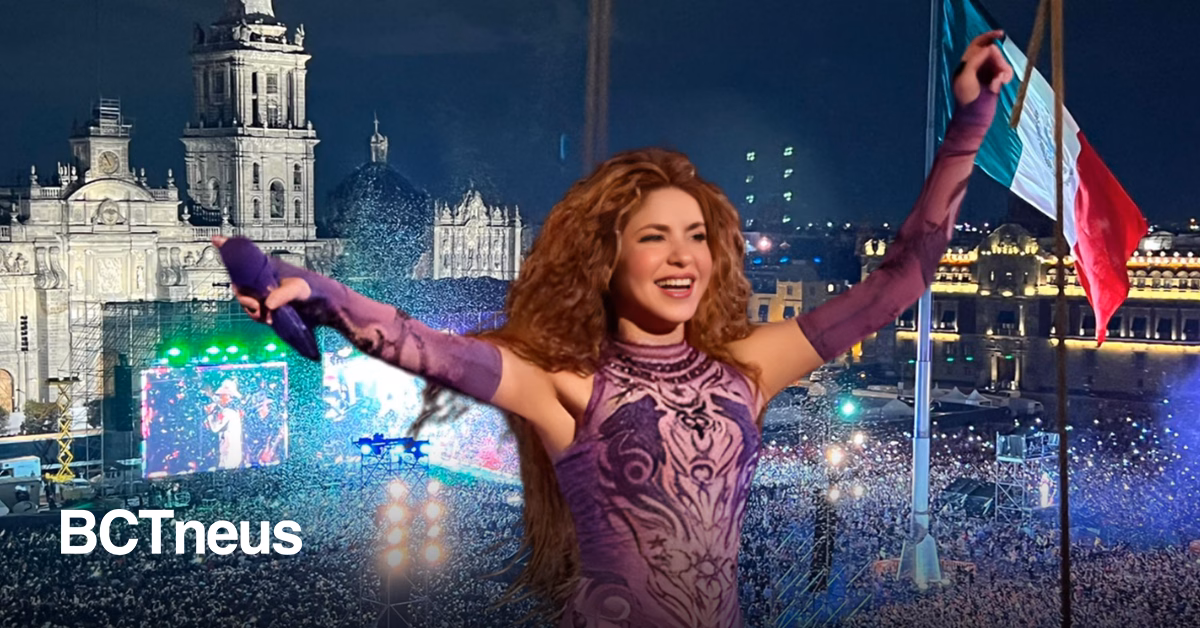 Articulo - Shakira dará concierto gratuito en el Zócalo de la CDMX el 1 de marzo