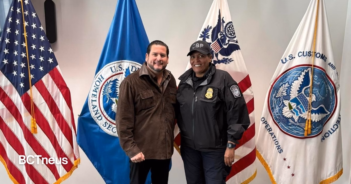 Articulo - Burgueño fortalece relación con el CBP para proyectos en Tijuana