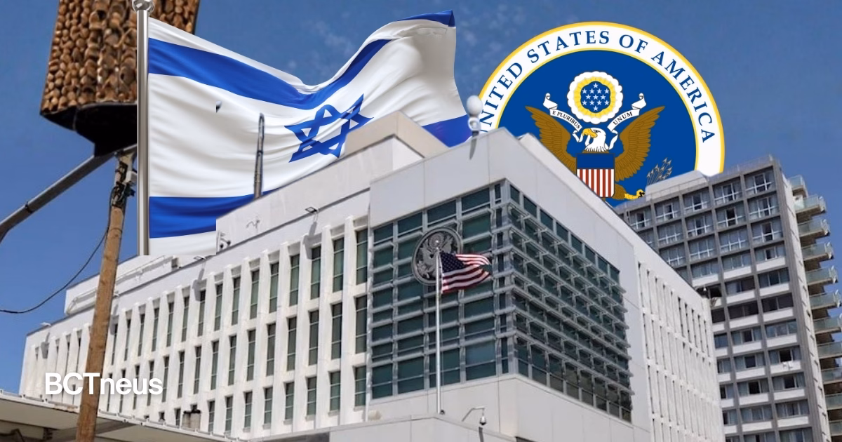 Articulo - Embajada de EU autoriza salida de personal no esencial de Israel ante riesgos de seguridad