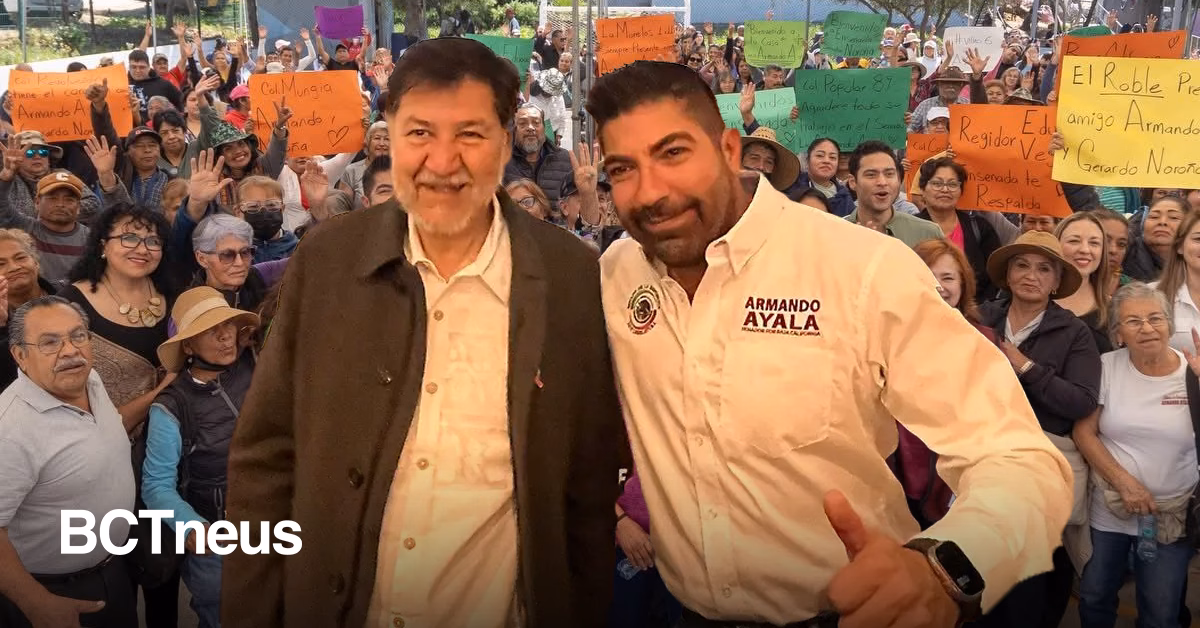 Articulo - Ayala y Noroña cierran gira por Baja California con asamblea en Ensenada