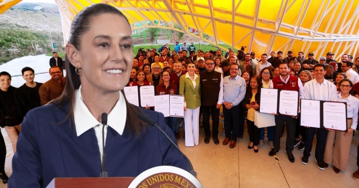 REGRESA SHEINBAUM EL AGUA A LOS MUNICIPIOS DE BAJA CALIFORNIA