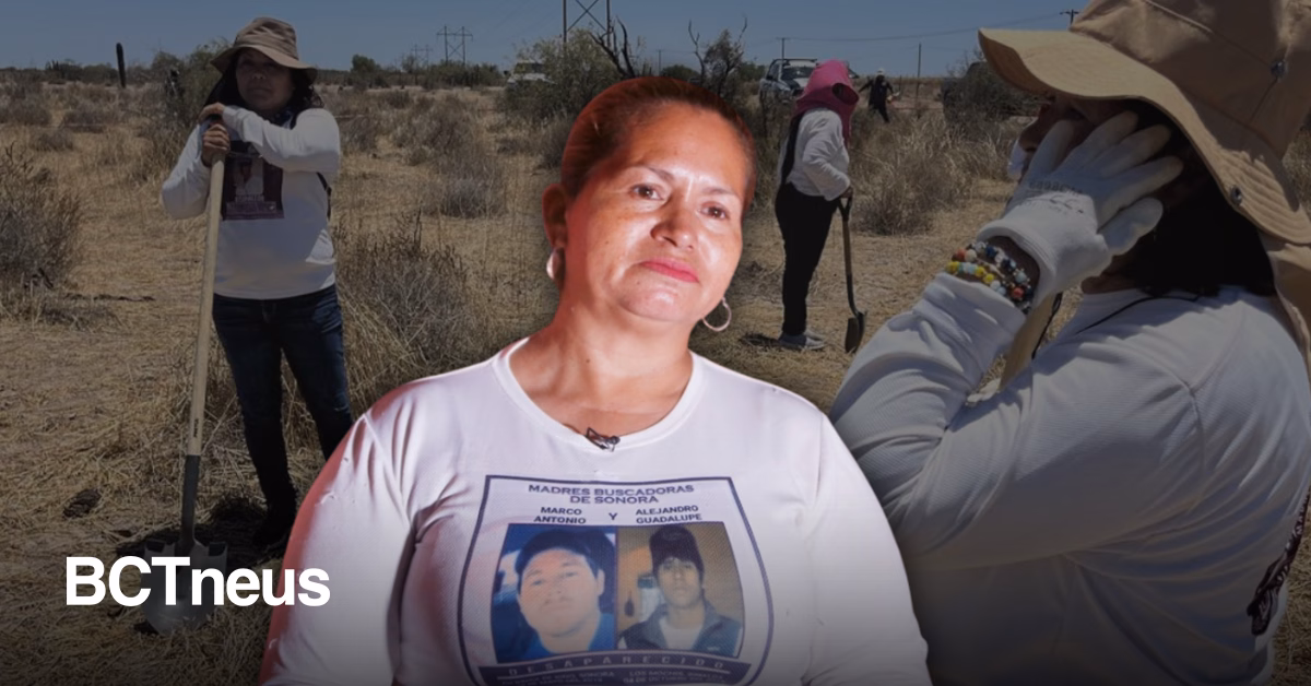 Articulo - Ceci Flores localiza restos que podrían ser de su hijo en fosa de Sonora