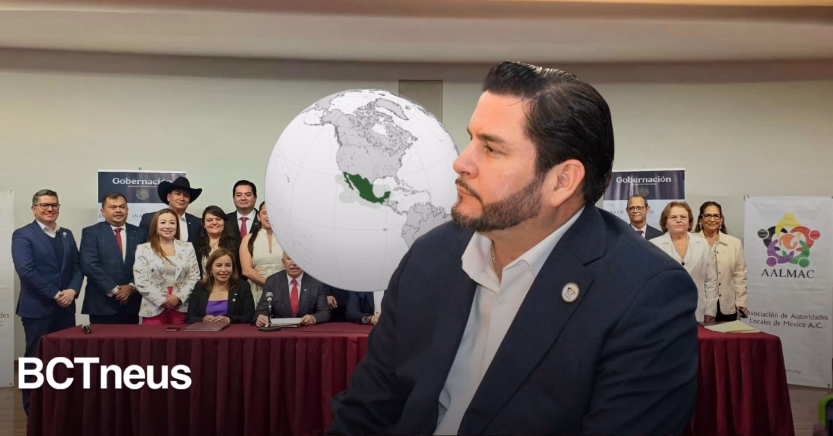 Articulo - Ismael Burgueño presente en cambio de dirigencia nacional de Autoridades Locales de México