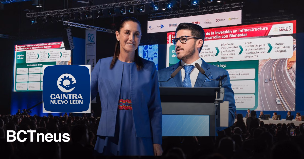 Articulo - “México tiene rumbo claro”: Claudia Sheinbaum ante Caintra Nuevo León