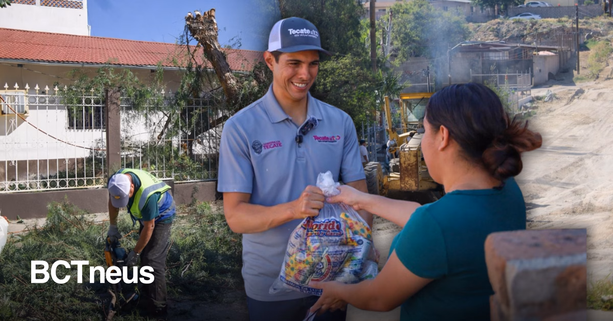 Articulo - Raspado de calles, poda y apoyos: así fue la jornada “Alcalde en tu Colonia” en Tecate