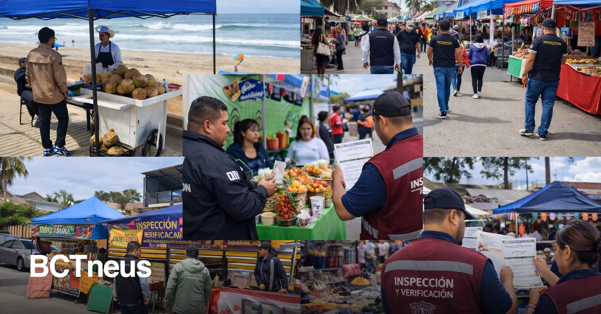 Articulo - Ayuntamiento refuerza supervisión del comercio en Tijuana por temporada vacacional