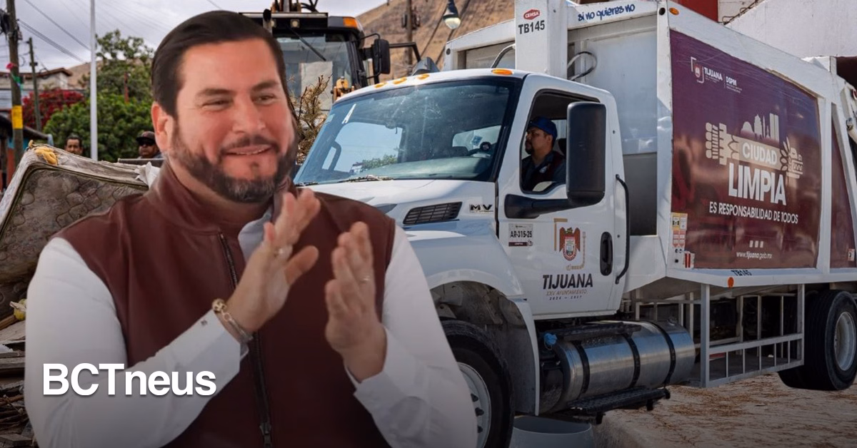 Articulo - Tijuana supera el millón de toneladas de basura recolectadas en gobierno de Burgueño