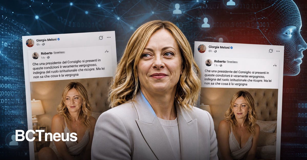 Articulo - Primera ministra italiana acusa circulación de imágenes falsas de ella generadas con IA