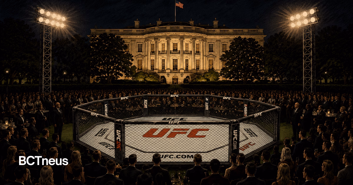 Articulo - Trump convierte el Jardín Sur en un octágono de la UFC