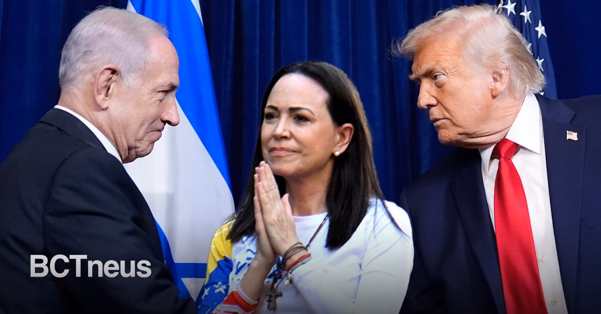 Articulo - Le reprochan a María Corina Machado apoyo a crímenes y masacres de Trump y Netanyahu