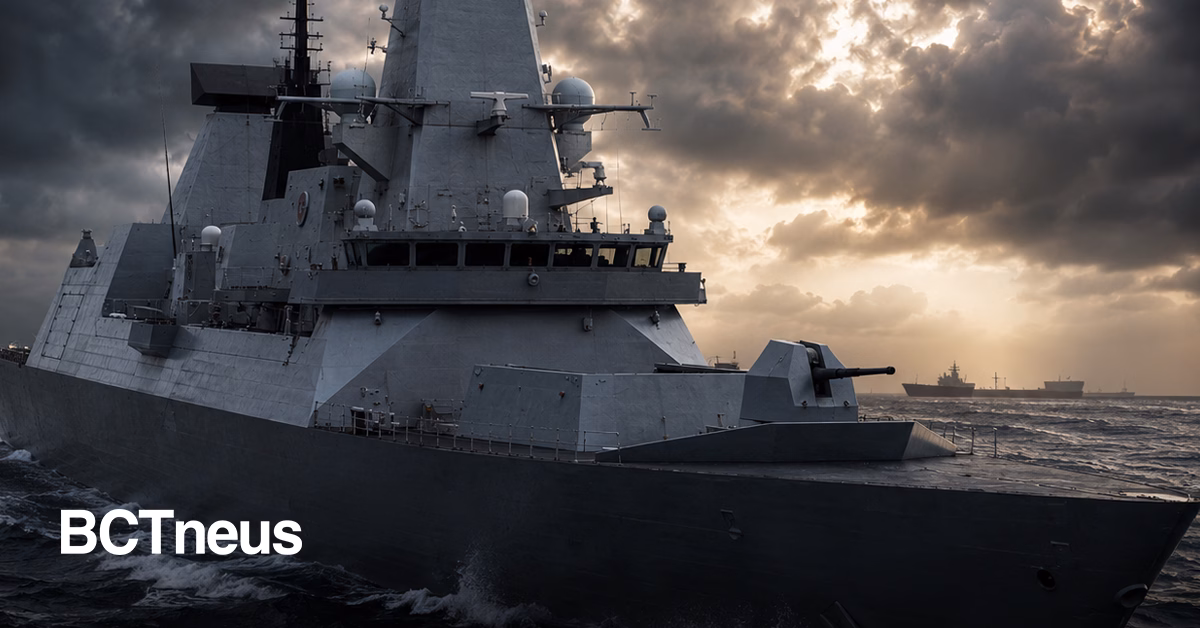 Articulo - Reino Unido despliega buque destructor HMS Dragon para proteger el estrecho de Ormuz