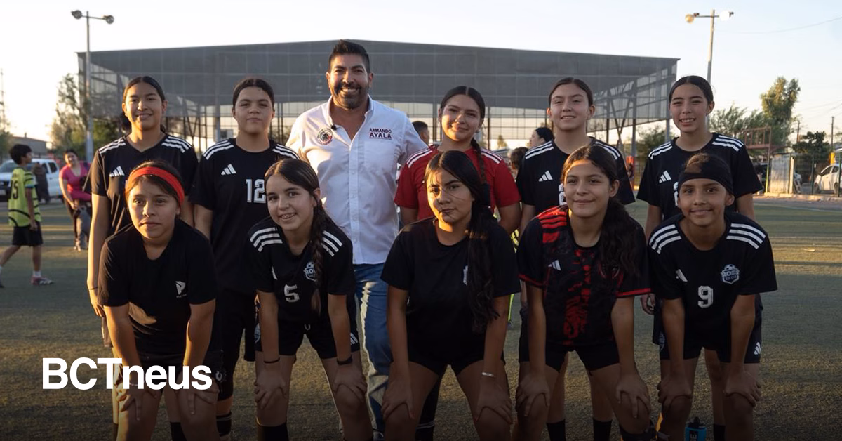 Articulo - Armando Ayala promueve el deporte femenil y el contacto ciudadano en Mexicali