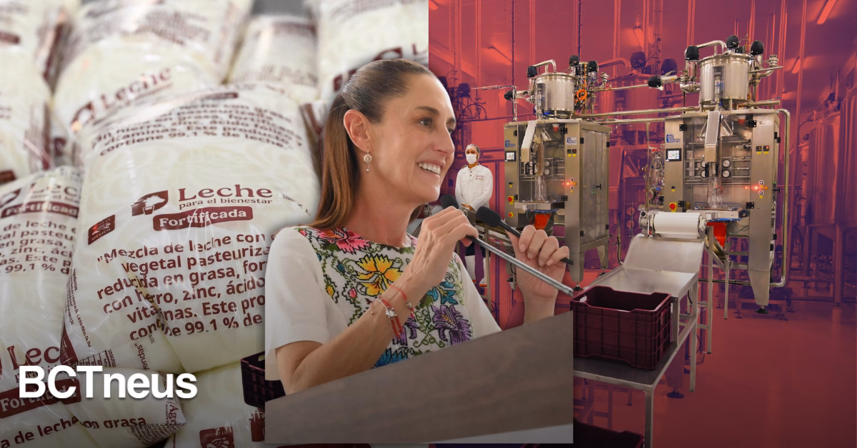 Articulo - Plan Campeche: Sheinbaum pone en marcha nueva planta de leche para el sureste mexicano