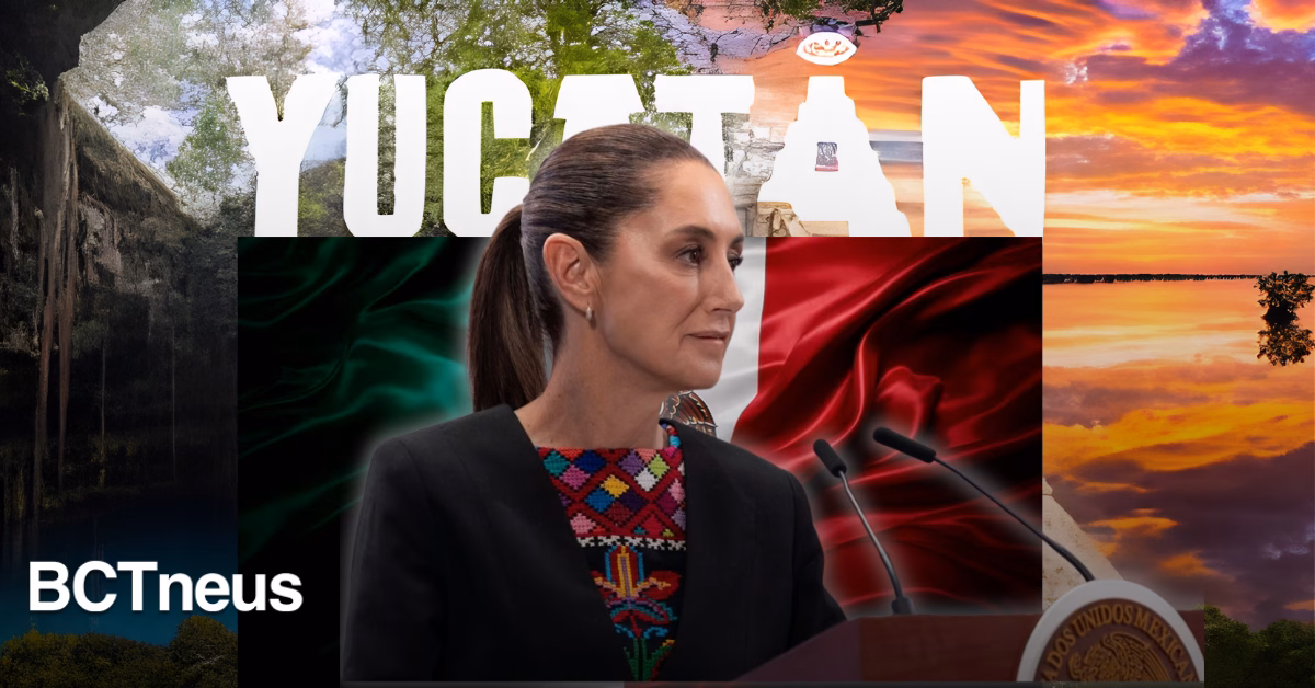 Articulo - “No les vamos a entregar México”: Sheinbaum reafirma la transformación en Yucatán