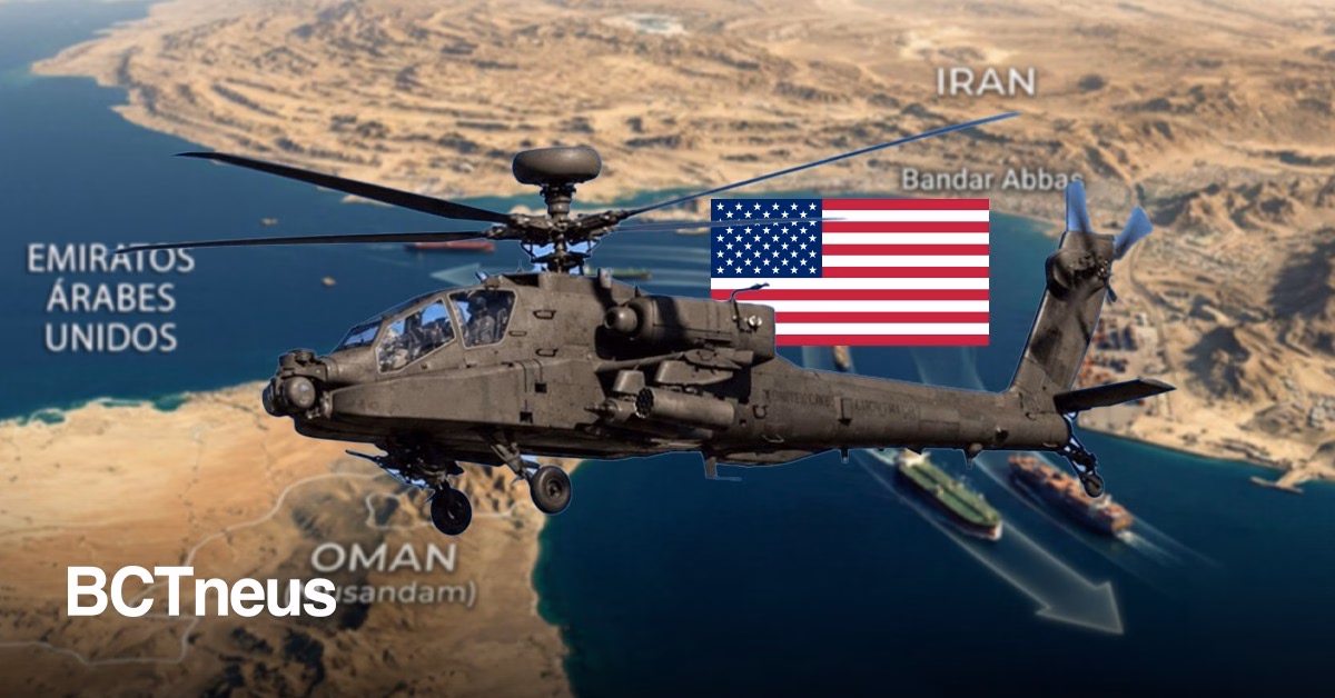Articulo - Se estrella helicóptero militar de EU cerca del estrecho de Ormuz; Trump afirma que los dos tripulantes "están bien"