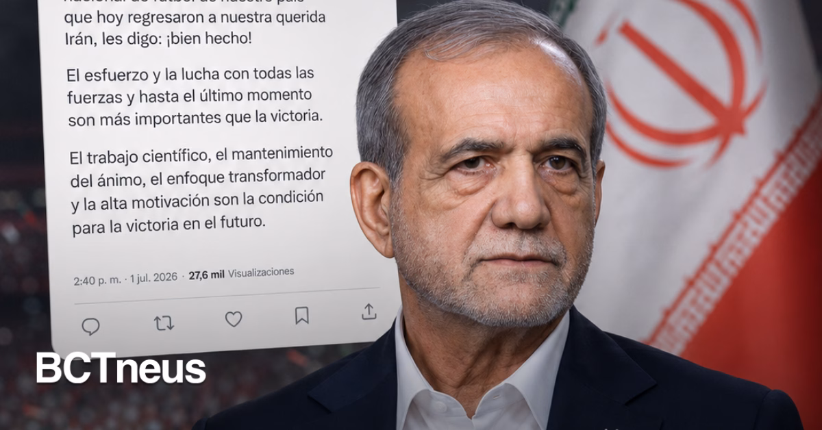 Articulo - "El esfuerzo y la lucha son más importantes que la victoria": presidente iraní reconoce a su selección