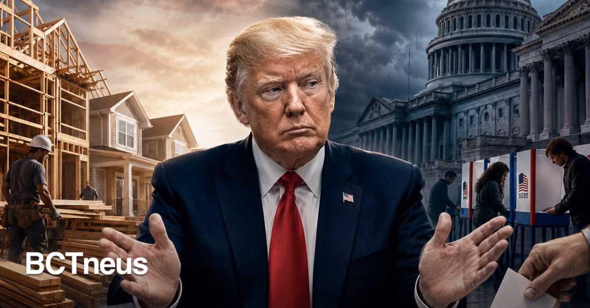 Articulo - Trump frena ley para facilitar vivienda y exige cambios en reglas electorales