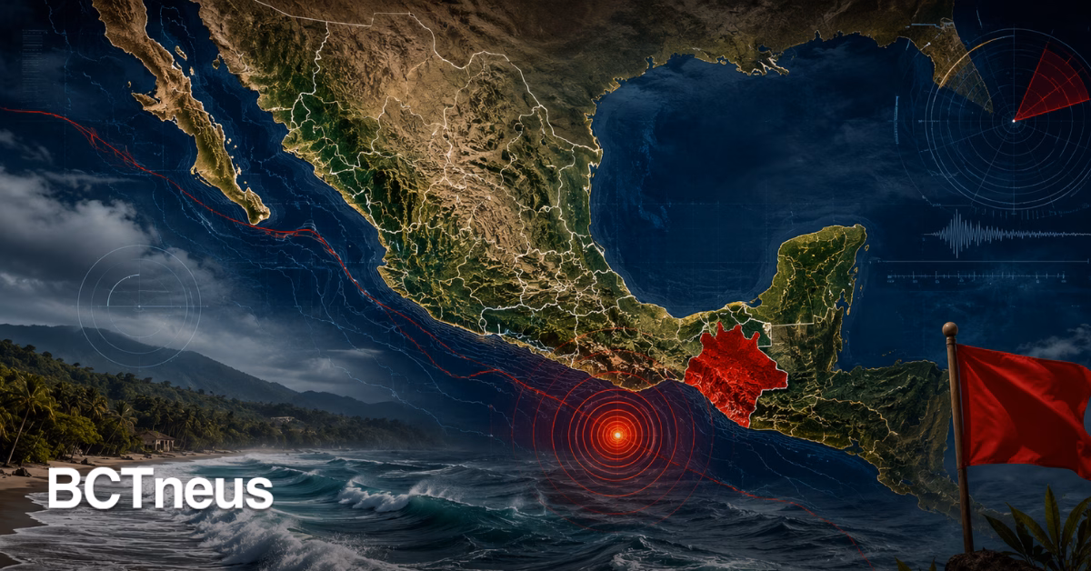 Articulo - Tiembla el sur de México: sismo de 7.4 golpea Chiapas; Marina pide alejarse de las playas