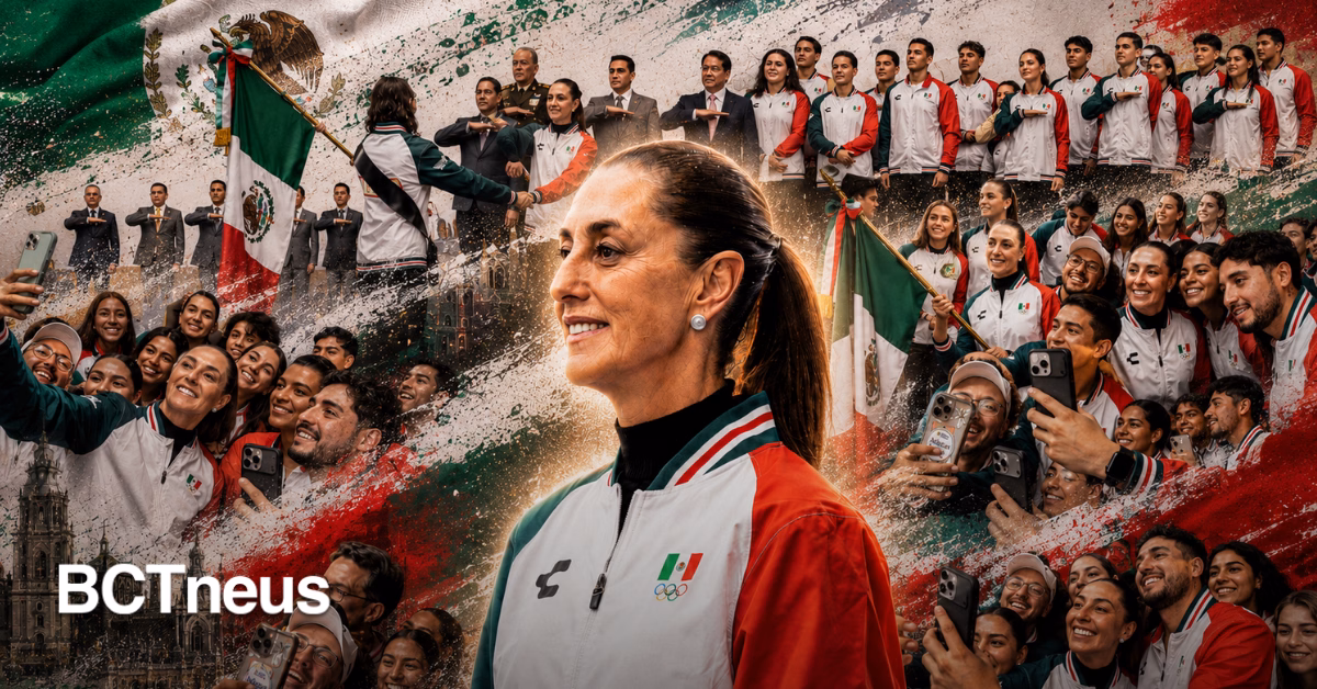 Articulo - “Crean en ustedes”: Sheinbaum motiva a la delegación mexicana rumbo a Santo Domingo 2026