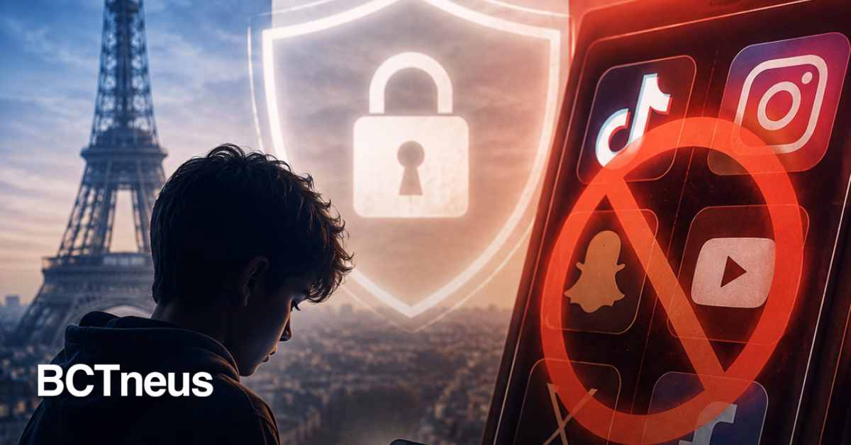 Articulo - Ni TikTok ni Facebook: Francia bloquea redes sociales a menores de 15