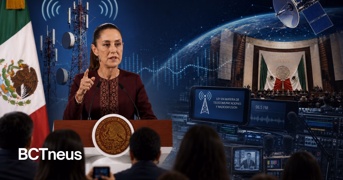 Articulo - ¿Nueva ley de telecomunicaciones aplicará a las mañaneras?: Sheinbaum responde a la oposición